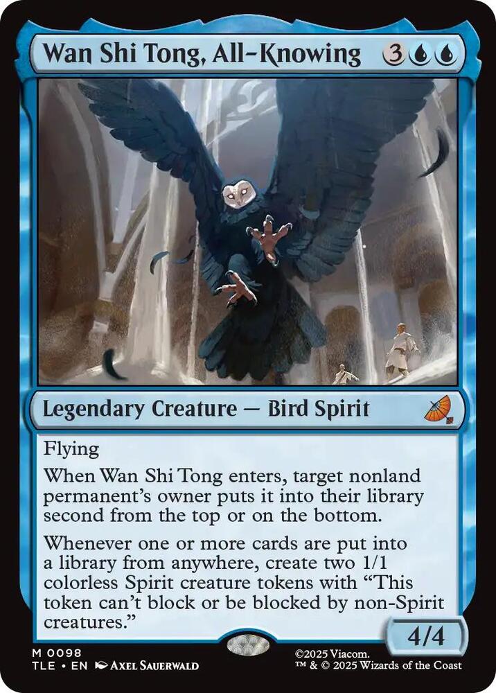 Wan Shi Tong, All-Knowing 98/317 (Avatar: The Last Airbender: Eternal-Legal)  | Good Games Modbury