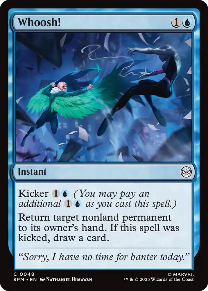 Whoosh! 48/198 (Marvel's Spider-Man)  - Foil | Good Games Modbury