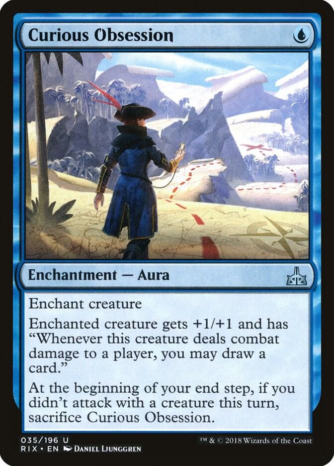 Curious Obsession 35/196 (Rivals of Ixalan)  | Good Games Modbury