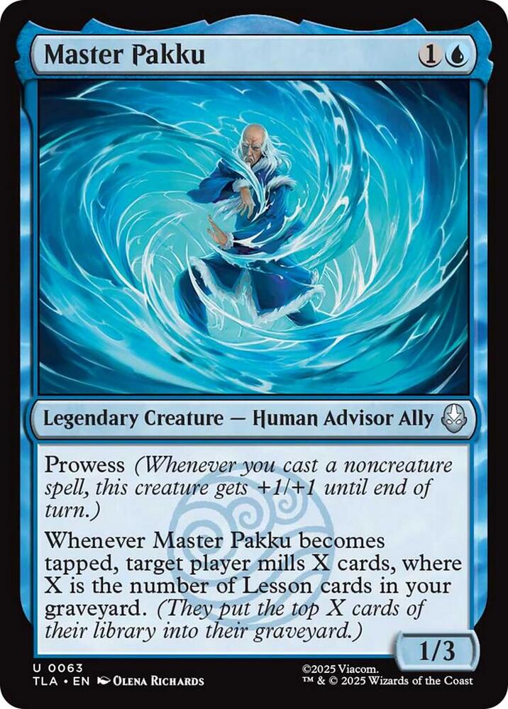 Master Pakku 63/286 (Avatar: The Last Airbender)  - Foil | Good Games Modbury
