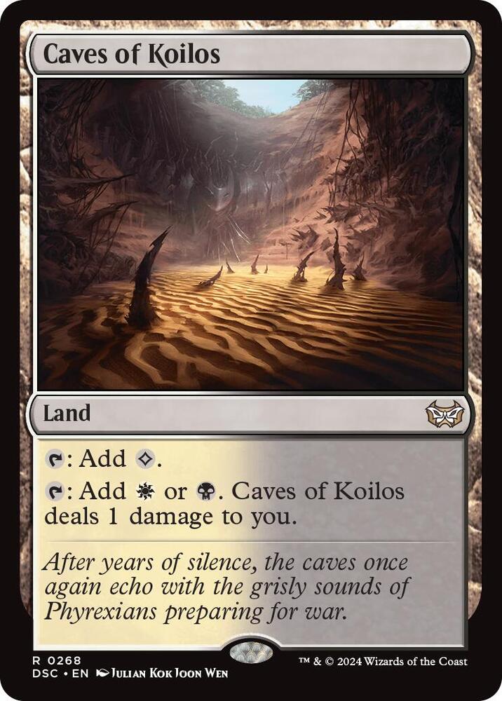 Caves of Koilos 268/40 (Commander: Duskmourn: House of Horror)  | Good Games Modbury
