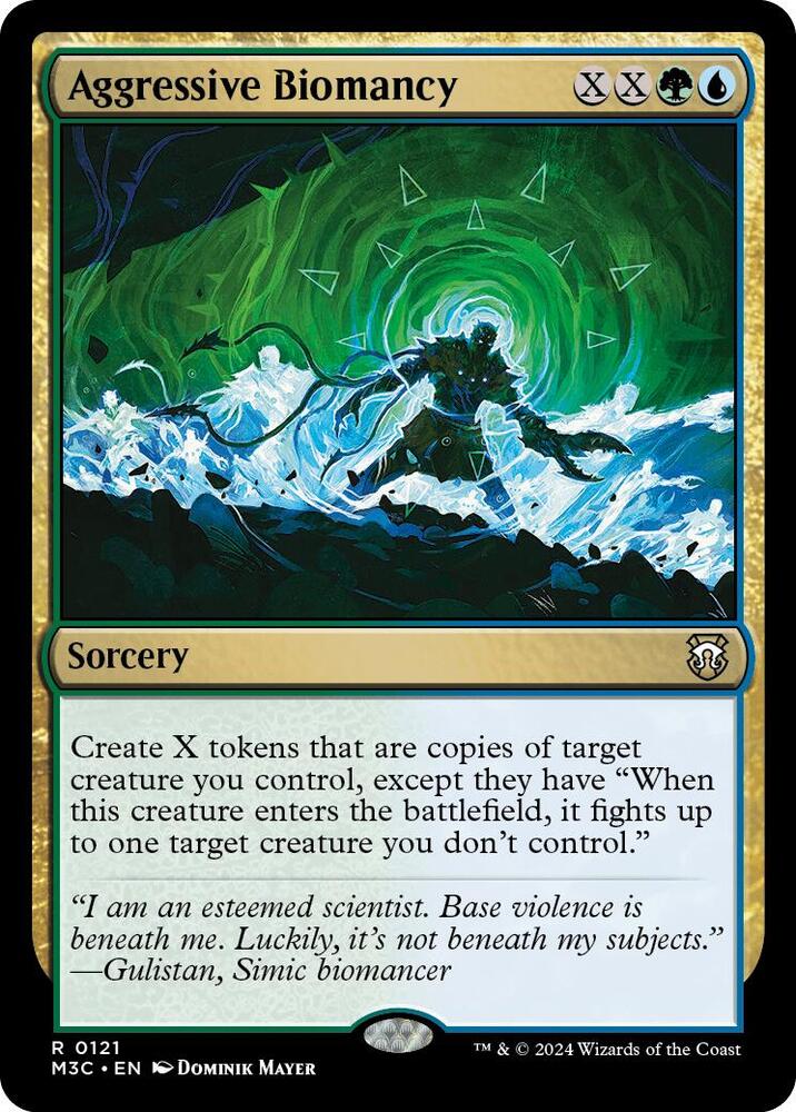 Aggressive Biomancy 121 (Commander: Modern Horizons 3)  | Good Games Modbury