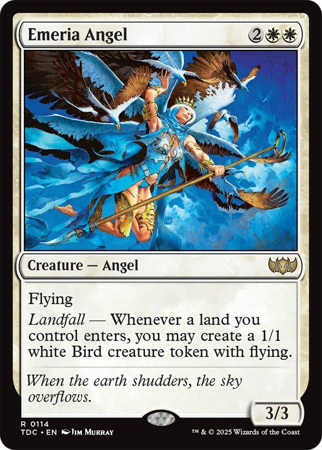 Emeria Angel 114 (Commander: Tarkir: Dragonstorm)  | Good Games Modbury