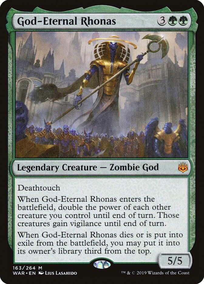 God-Eternal Rhonas 163/264 (War of the Spark)  | Good Games Modbury