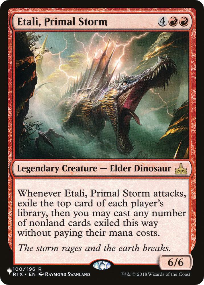 Etali Primal Storm RIX-100/5075 (The List Reprints)  | Good Games Modbury