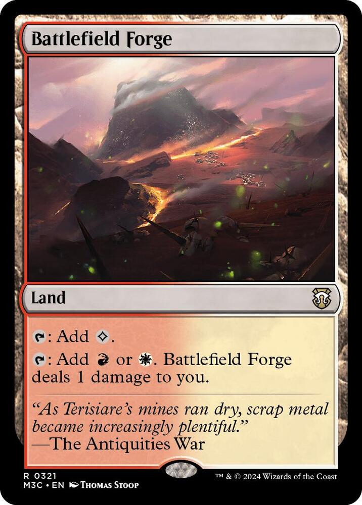 Battlefield Forge 321/411 (Commander: Modern Horizons 3)  | Good Games Modbury