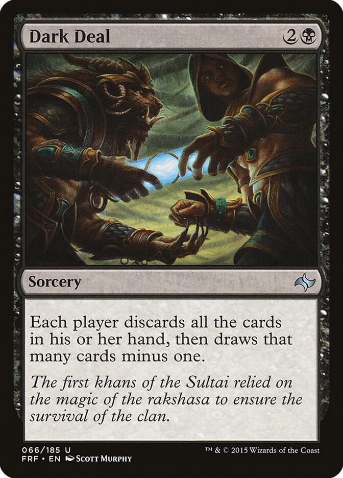 Dark Deal 66 (Fate Reforged)  - Foil | Good Games Modbury