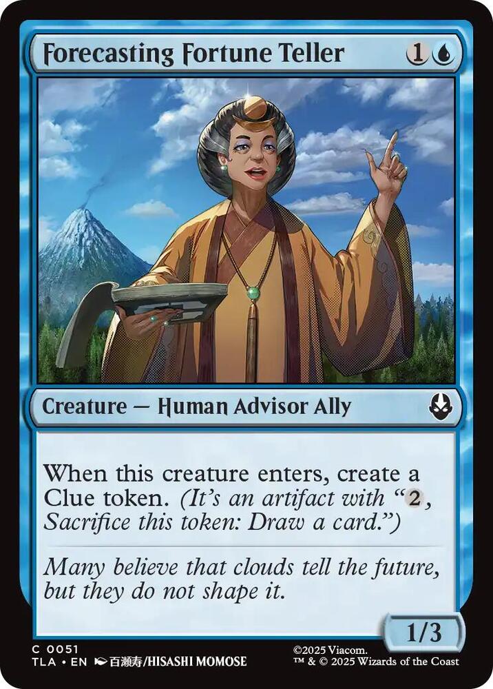 Forecasting Fortune Teller 51/286 (Avatar: The Last Airbender)  - Foil | Good Games Modbury