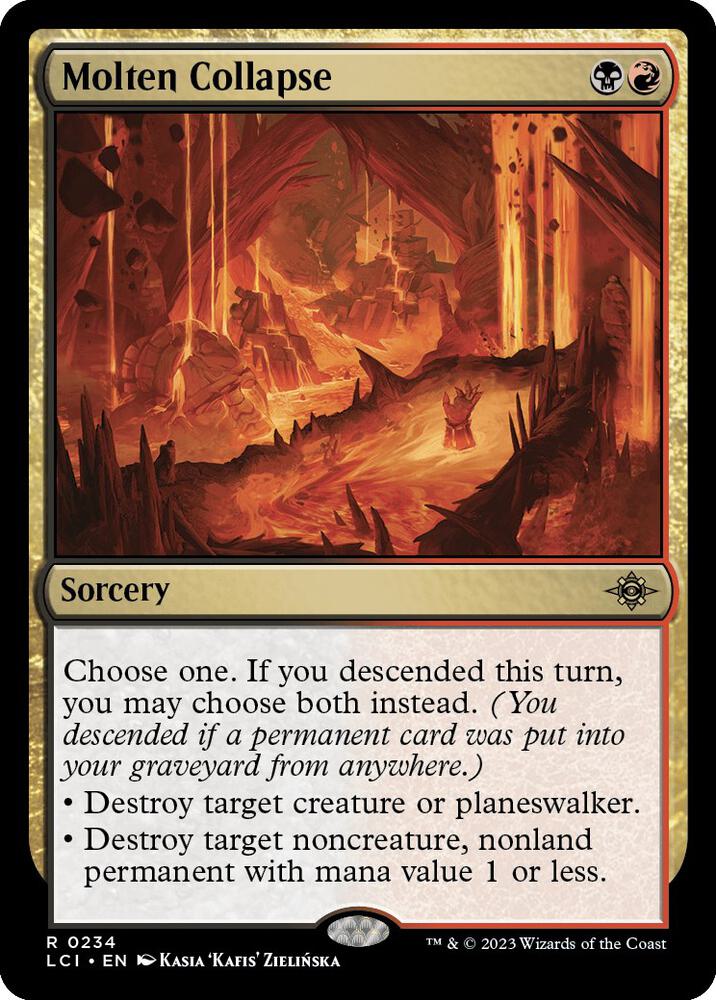 Molten Collapse 234/291 (The Lost Caverns of Ixalan)  | Good Games Modbury