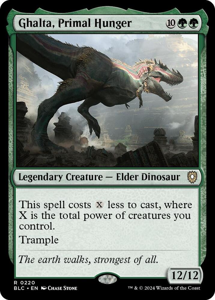 Ghalta, Primal Hunger 220 (Commander: Bloomburrow)  | Good Games Modbury