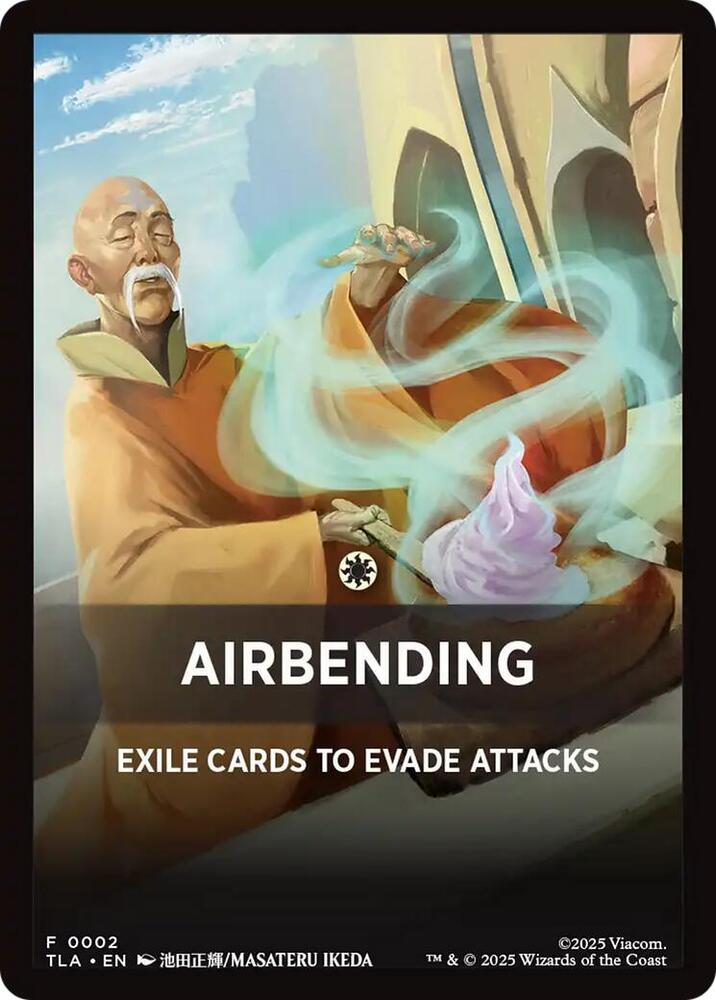 Airbending Theme Card 2 (Avatar: The Last Airbender)  | Good Games Modbury