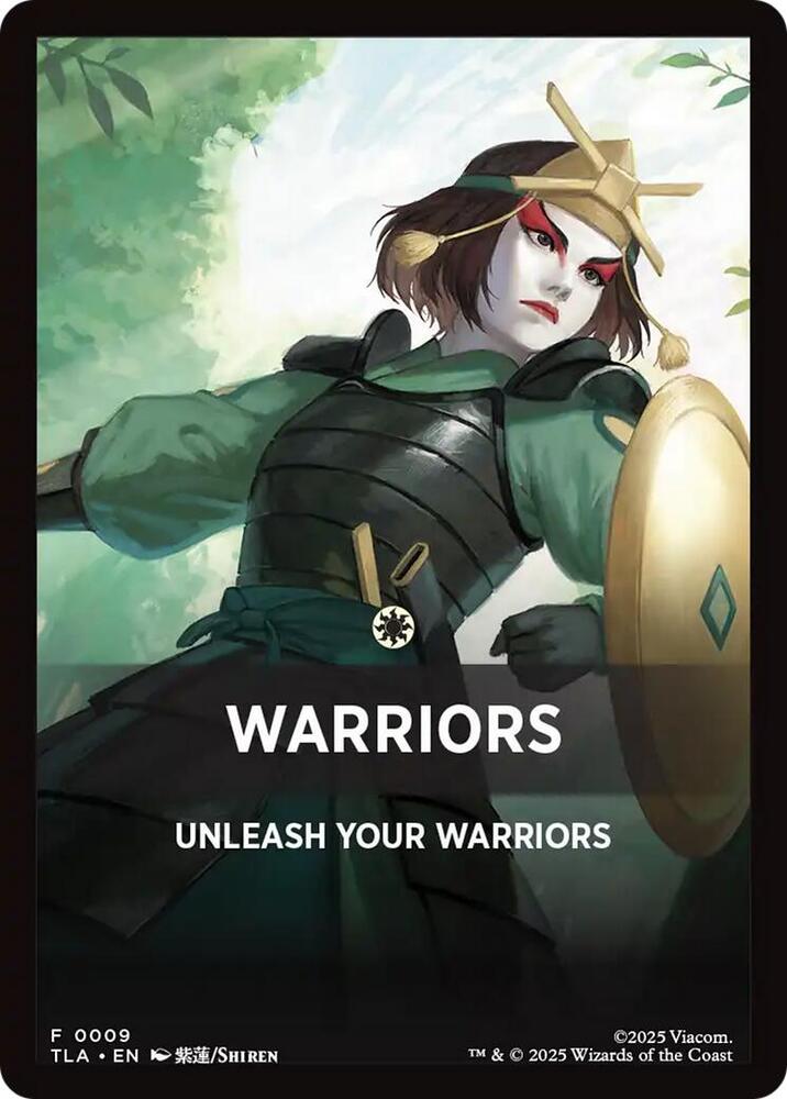 Warriors Theme Card 9 (Avatar: The Last Airbender)  | Good Games Modbury