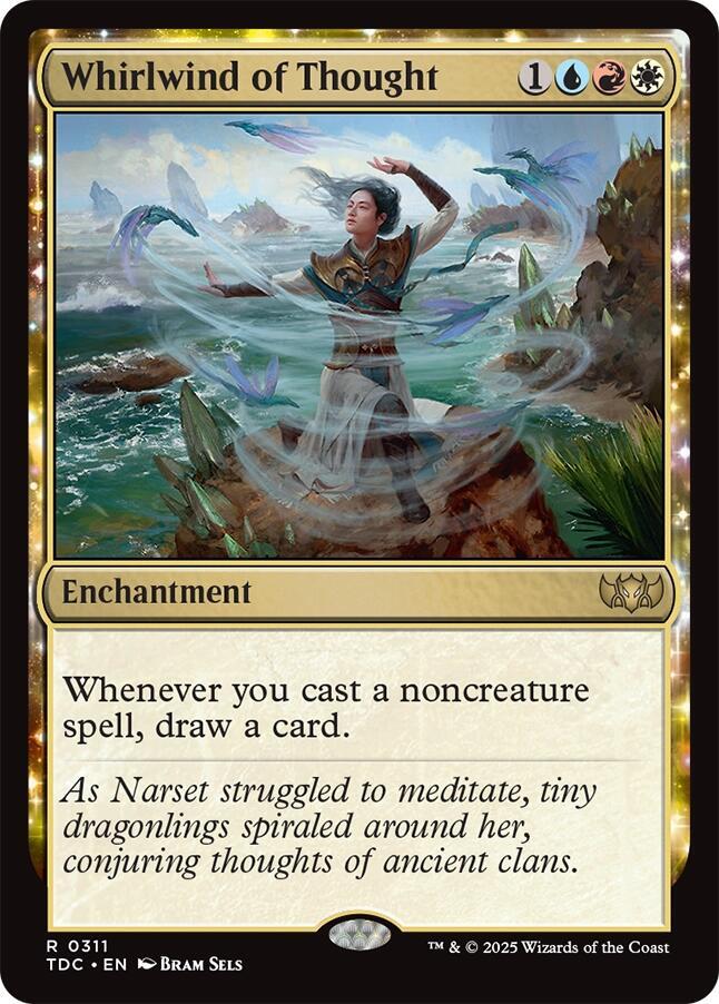 Whirlwind of Thought 311 (Commander: Tarkir: Dragonstorm)  | Good Games Modbury