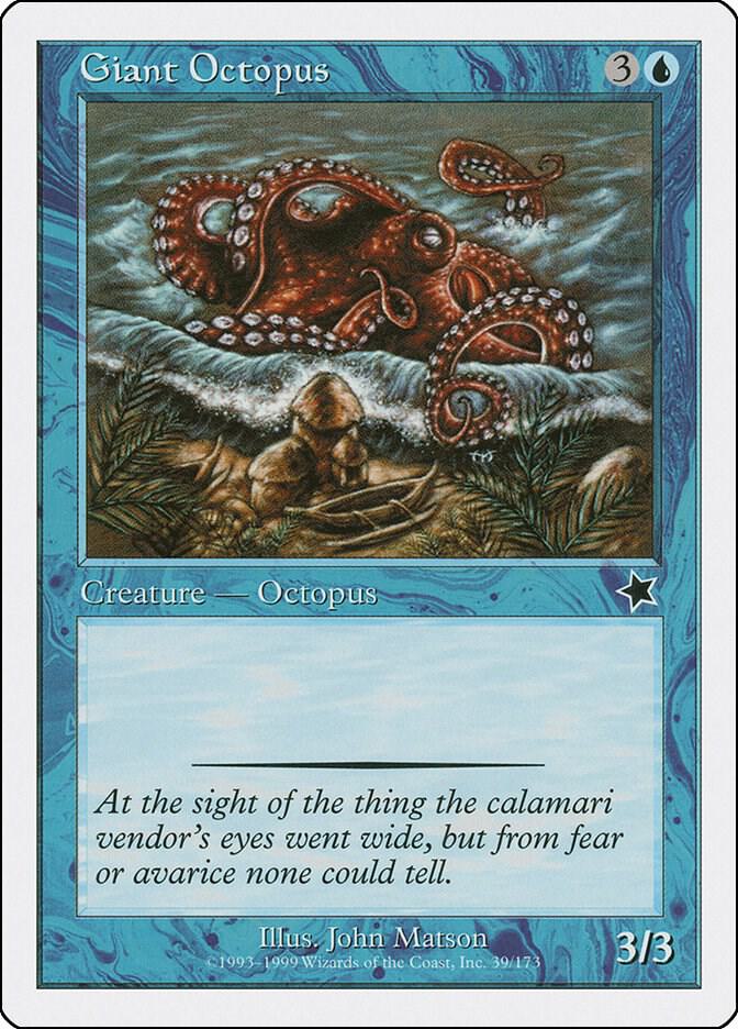 Giant Octopus 39/173 (Starter 1999)  | Good Games Modbury