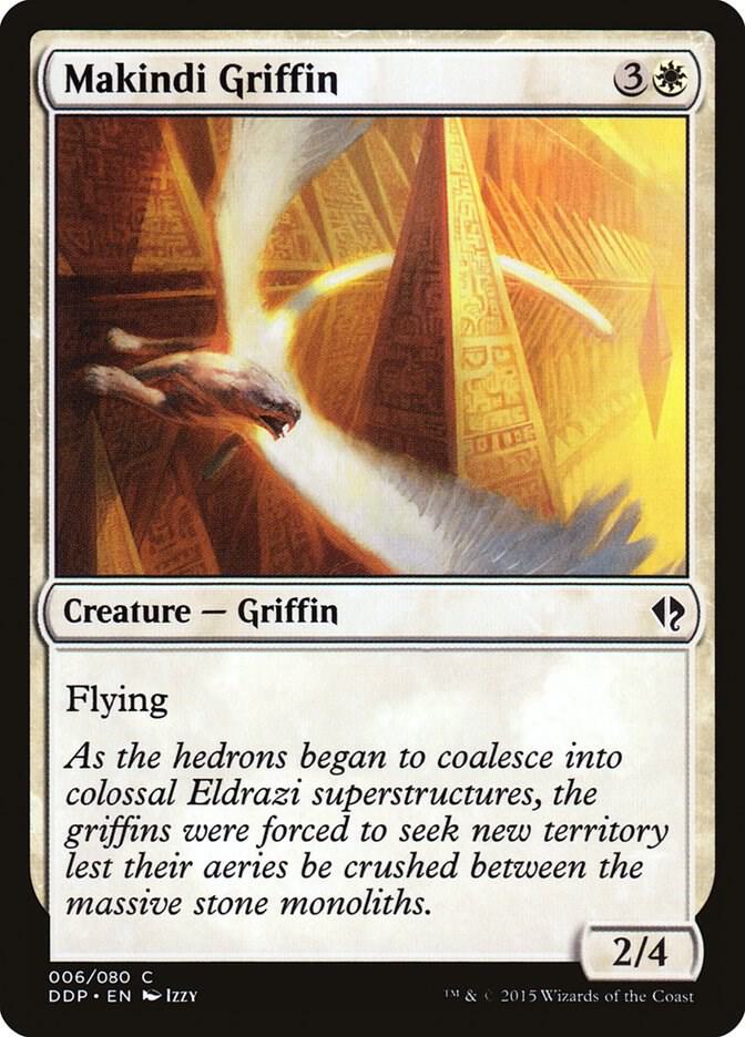 Makindi Griffin 6/80 (Duel Decks: Zendikar vs. Eldrazi)  | Good Games Modbury
