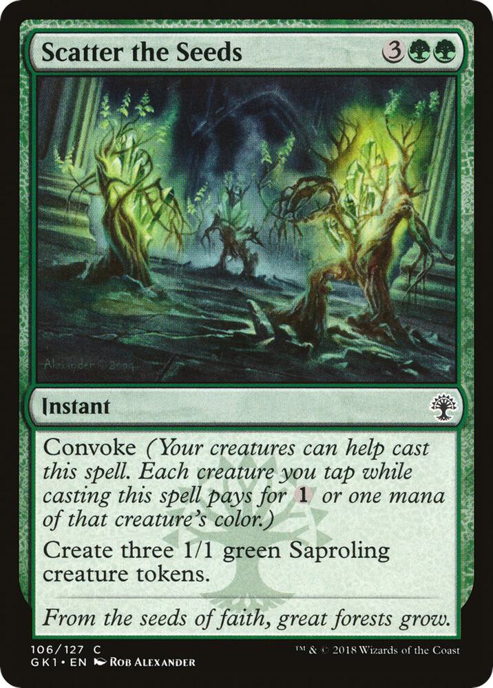 Scatter the Seeds 106/127 (Guilds of Ravnica: Guild Kits)  | Good Games Modbury