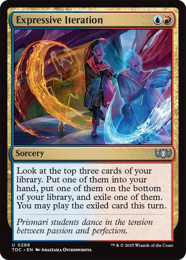 Expressive Iteration 288 (Commander: Tarkir: Dragonstorm)  | Good Games Modbury