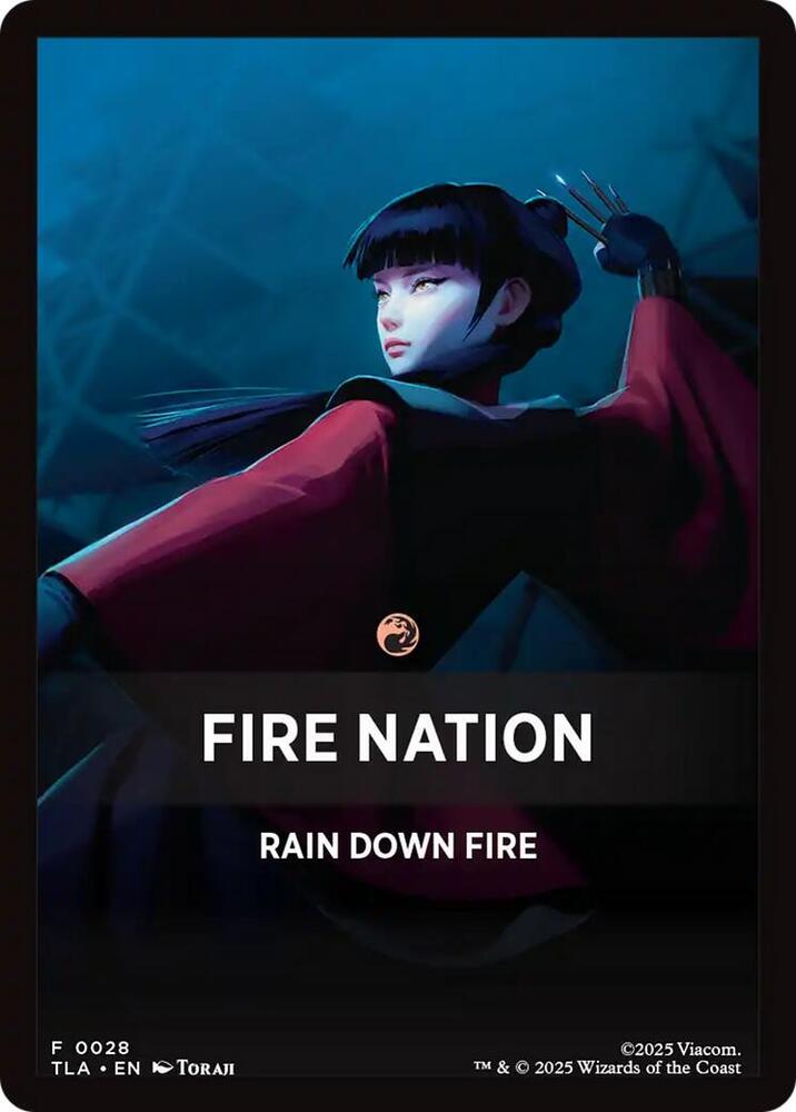 Fire Nation Theme Card 28 (Avatar: The Last Airbender)  | Good Games Modbury