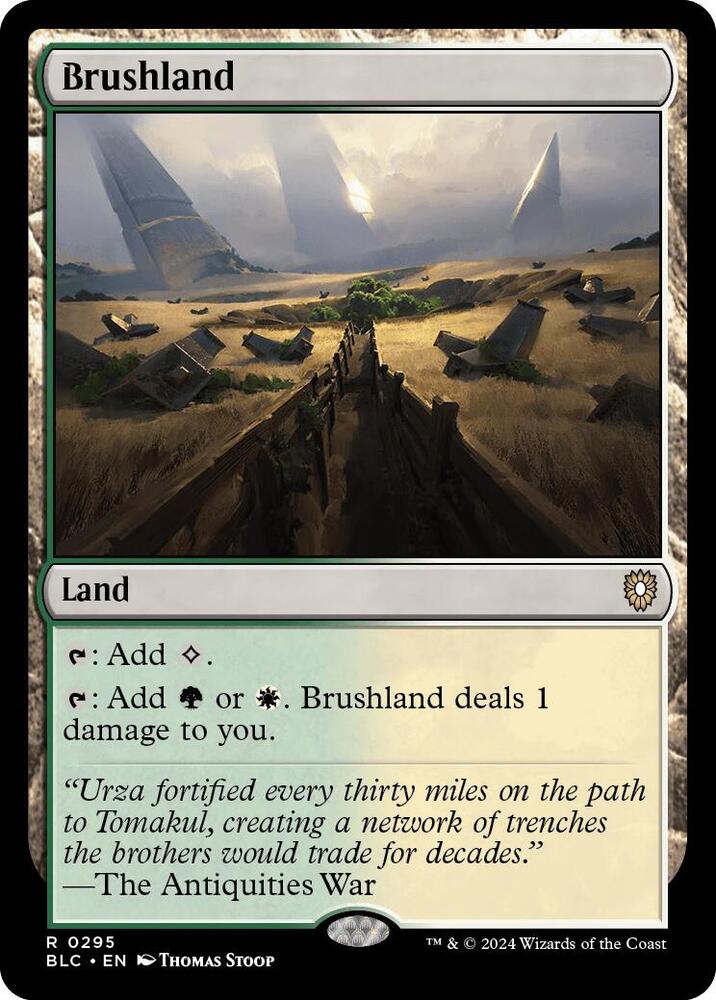 Brushland 295 (Commander: Bloomburrow)  | Good Games Modbury