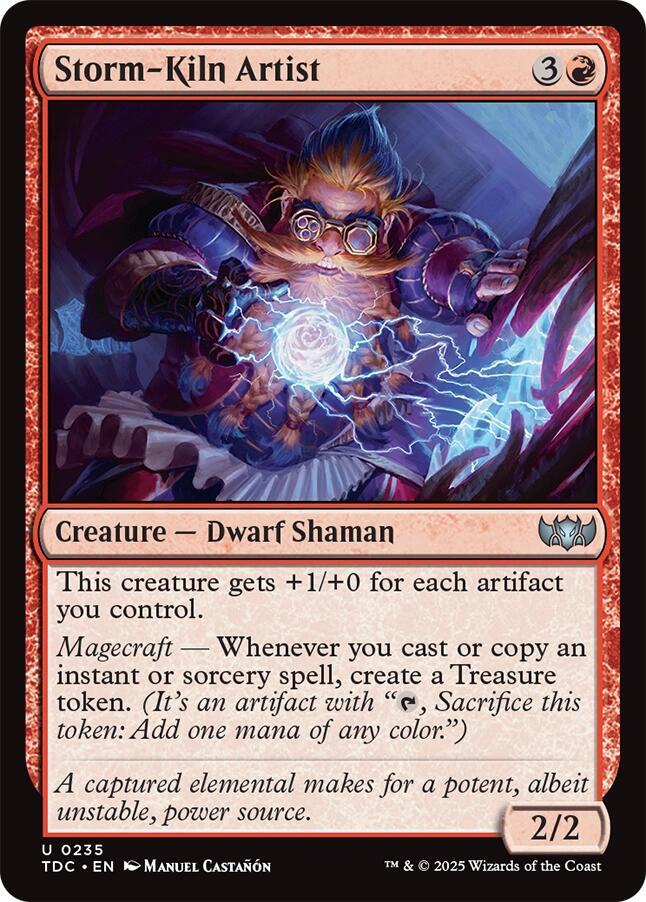 Storm-Kiln Artist 235 (Commander: Tarkir: Dragonstorm)  | Good Games Modbury