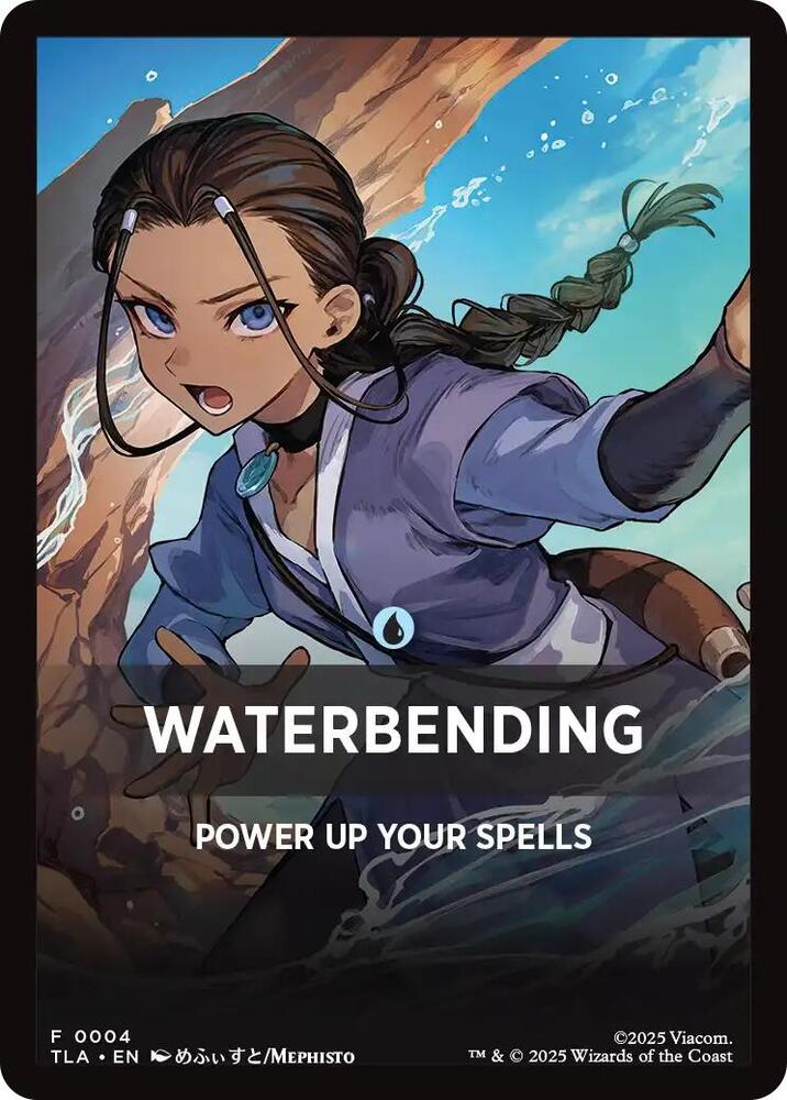 Waterbending Theme Card 4 (Avatar: The Last Airbender)  | Good Games Modbury