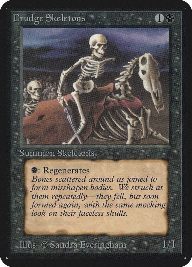 Drudge Skeletons 106/295 (Alpha Edition)  | Good Games Modbury