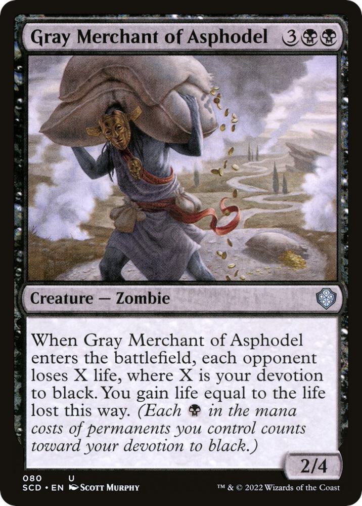 Gray Merchant of Asphodel 80 (Starter Commander Decks)  | Good Games Modbury