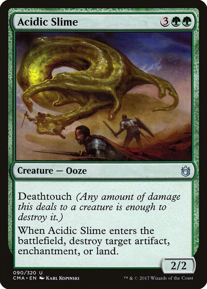 Acidic Slime 90/320 (Commander Anthology)  | Good Games Modbury