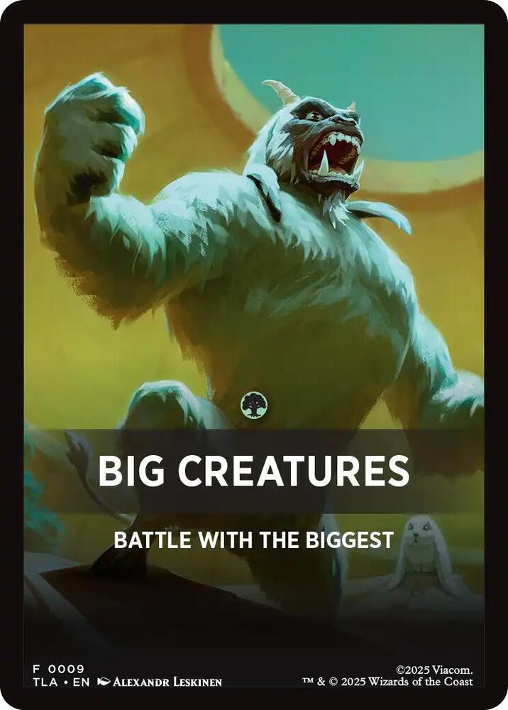 Big Creatures Theme Card 9 (Avatar: The Last Airbender)  | Good Games Modbury