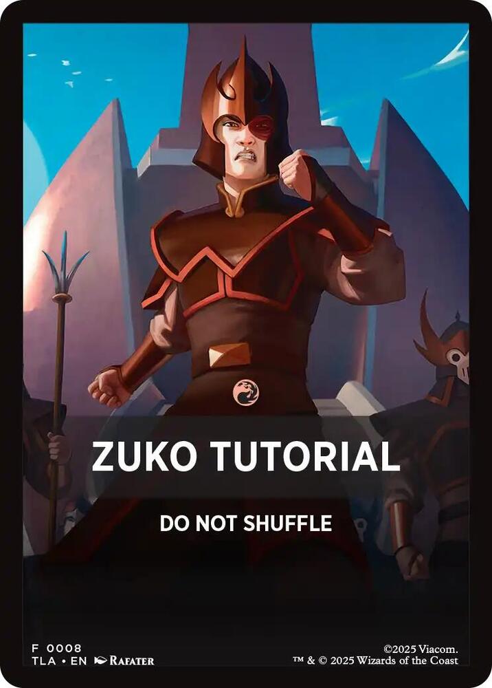 Zuko Tutorial Theme Card 8 (Avatar: The Last Airbender)  | Good Games Modbury