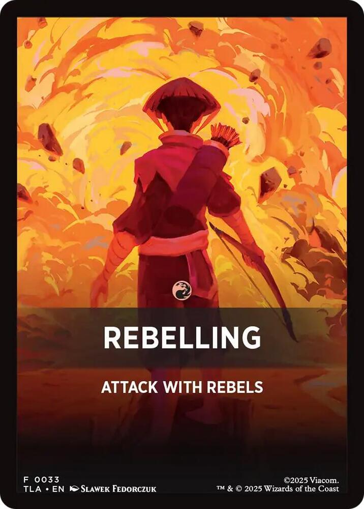 Rebelling Theme Card 33 (Avatar: The Last Airbender)  | Good Games Modbury