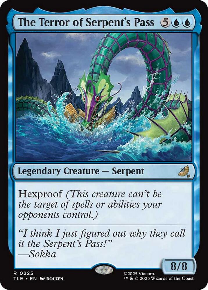The Terror of Serpent's Pass 225/317 (Avatar: The Last Airbender: Eternal-Legal)  - Foil | Good Games Modbury
