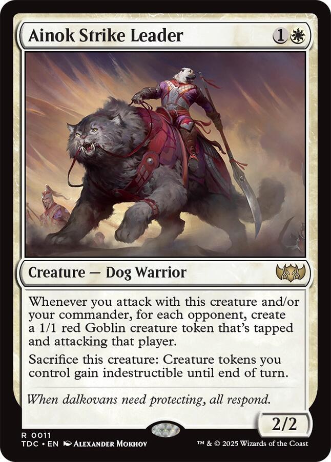 Ainok Strike Leader 11 (Commander: Tarkir: Dragonstorm)  | Good Games Modbury