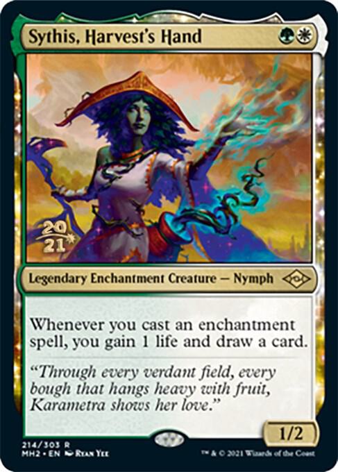 Sythis Harvests Hand 214s/86 (Prerelease Cards)  - Foil | Good Games Modbury