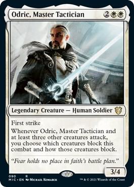 Odric Master Tactician 90/38 (Commander: Innistrad: Midnight Hunt)  | Good Games Modbury