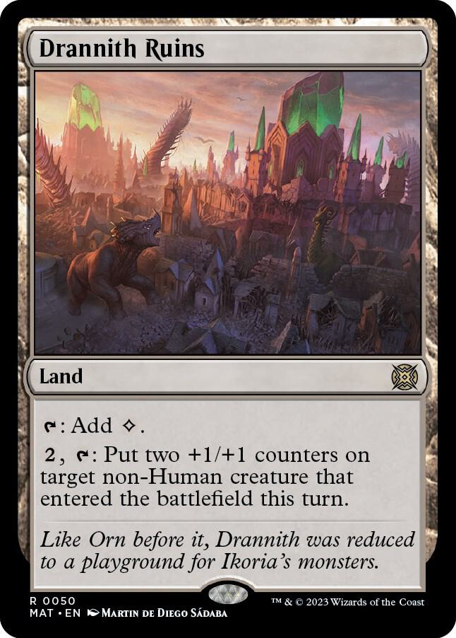 Drannith Ruins 50/50 (March of the Machine: The Aftermath)  - Foil | Good Games Modbury
