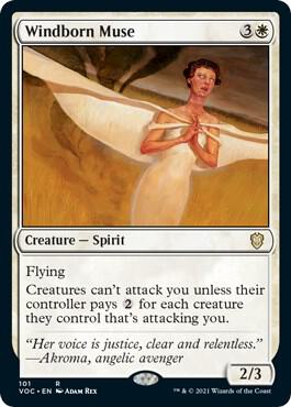Windborn Muse 101/38 (Commander: Innistrad: Crimson Vow)  | Good Games Modbury