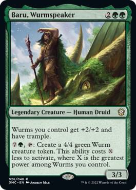 Baru Wurmspeaker 26 (Commander: Dominaria United)  | Good Games Modbury