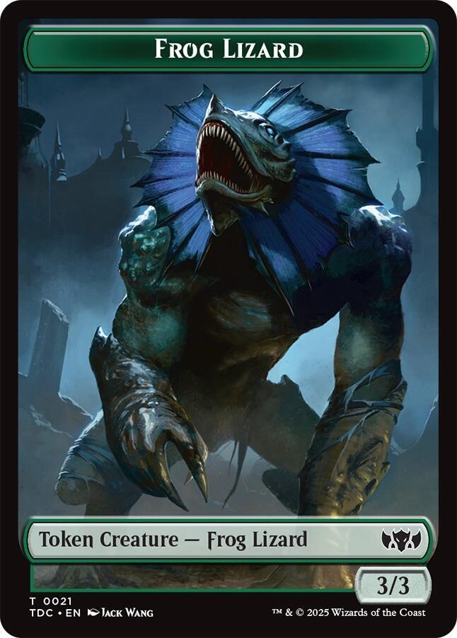 Frog Lizard // Dragon 21 // 14 (Commander: Tarkir: Dragonstorm)  | Good Games Modbury