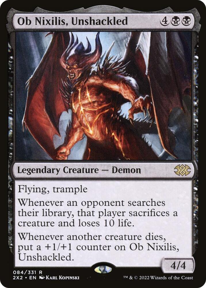 Ob Nixilis Unshackled 84 (Double Masters 2022)  - Foil | Good Games Modbury