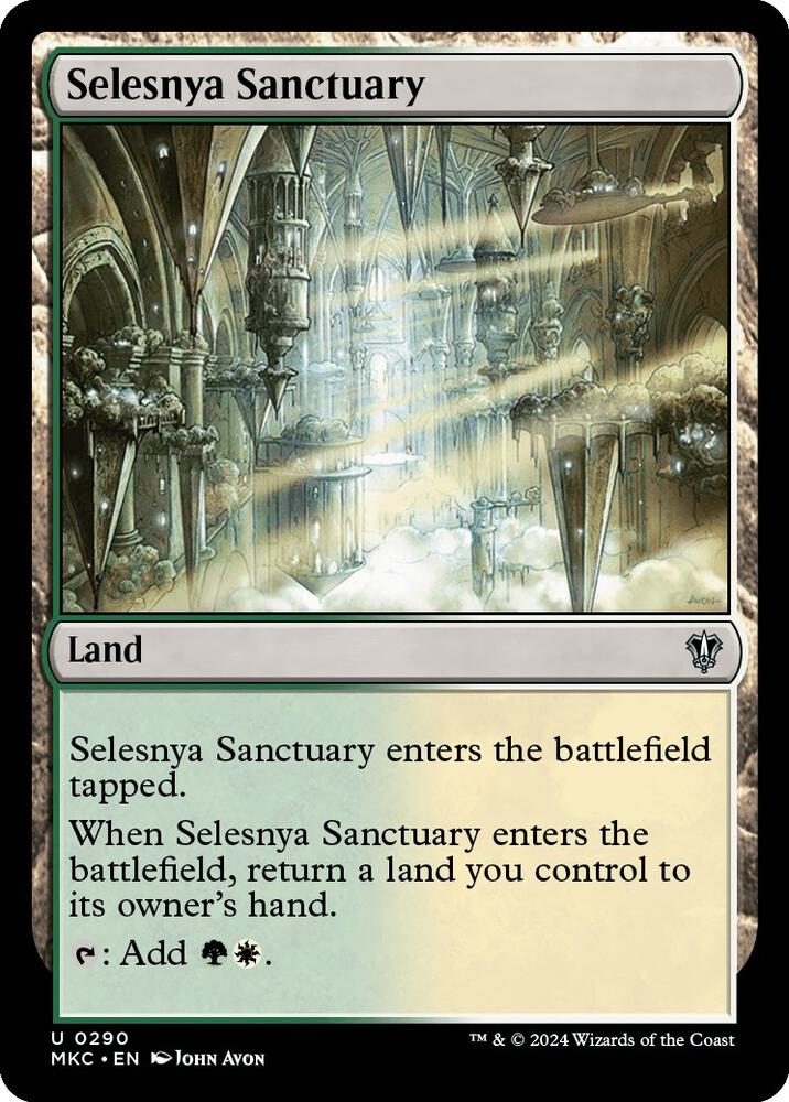 Selesnya Sanctuary 290/311 (Commander: Murders at Karlov Manor)  | Good Games Modbury