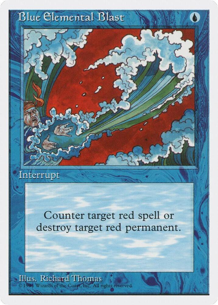 Blue Elemental Blast 1995-2/84 (Media Promos)  | Good Games Modbury