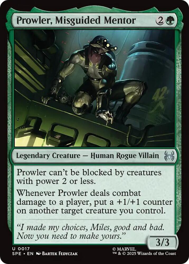 Prowler, Misguided Mentor 17/20 (Marvel's Spider-Man: Eternal-Legal)  | Good Games Modbury