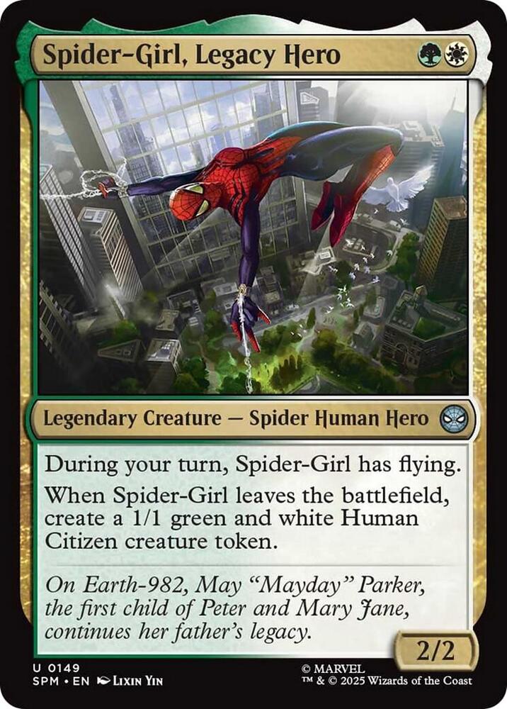 Spider-Girl, Legacy Hero 149/198 (Marvel's Spider-Man)  | Good Games Modbury