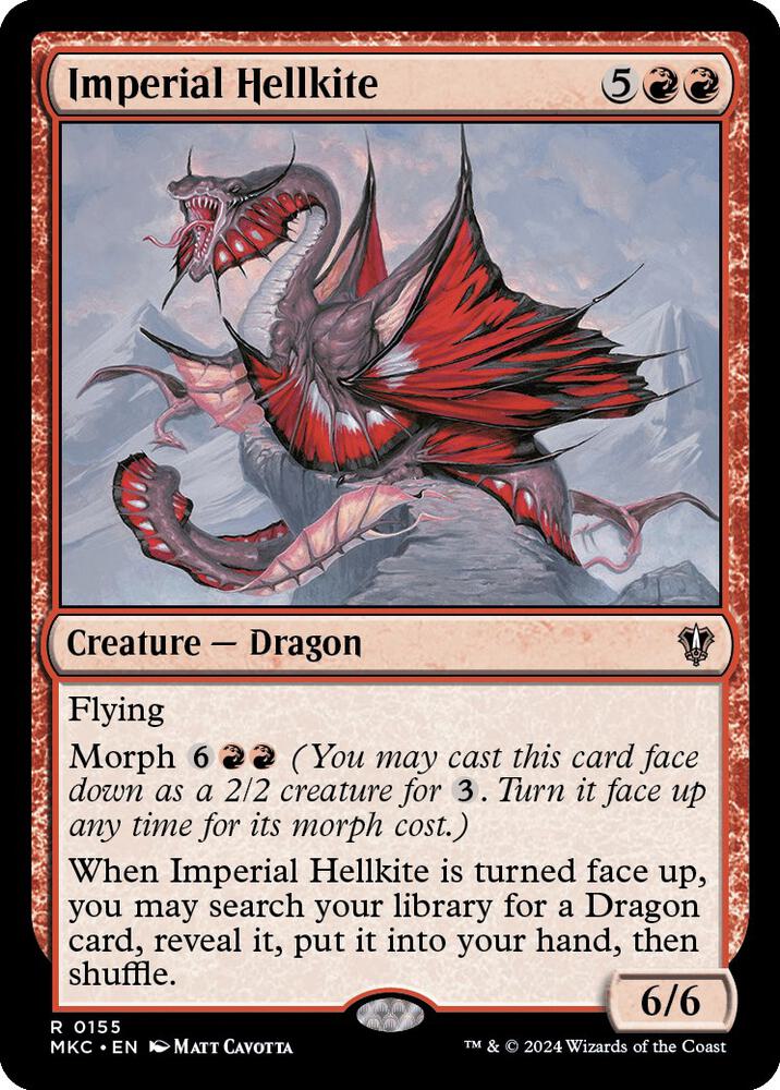 Imperial Hellkite 155/311 (Commander: Murders at Karlov Manor)  | Good Games Modbury