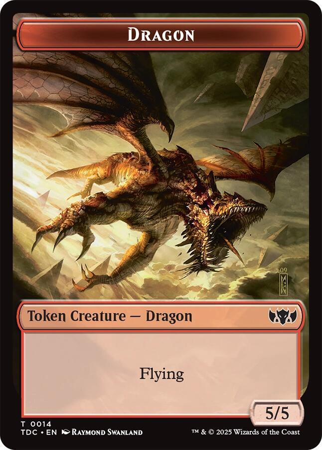 Dragon // Treasure 14 // 16 (Commander: Tarkir: Dragonstorm)  | Good Games Modbury