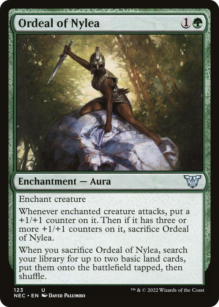 Ordeal of Nylea 123/38 (Commander: Kamigawa: Neon Dynasty)  | Good Games Modbury