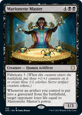 Marionette Master 102 (Commander: Adventures in the Forgotten Realms)  | Good Games Modbury