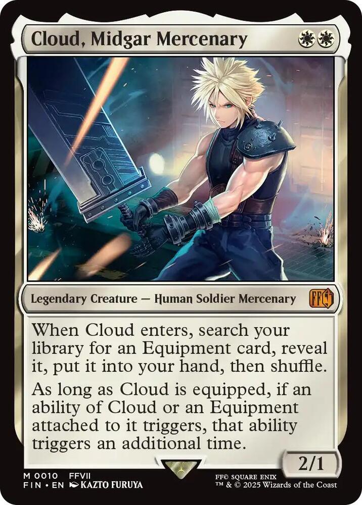 Cloud, Midgar Mercenary 10 (FINAL FANTASY)  | Good Games Modbury