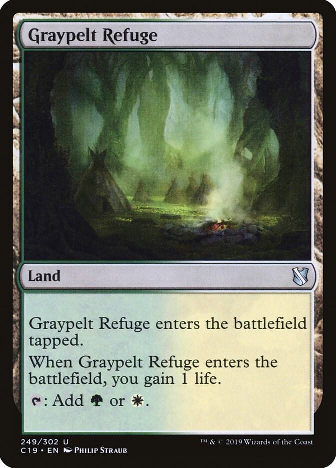 Graypelt Refuge 249/302 (Commander 2019)  | Good Games Modbury